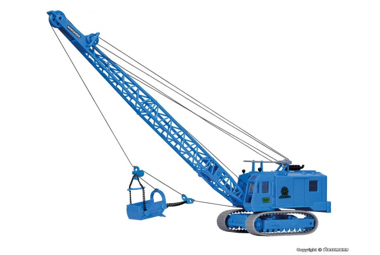 Kibri 11283 Menck Excavator HO/OO Gauge Plastic Kit Left Side