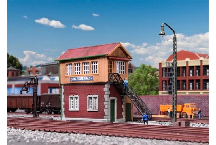 Kibri 37805 Signal Box Stuttgart-Feuerba N Gauge Plastic Kit