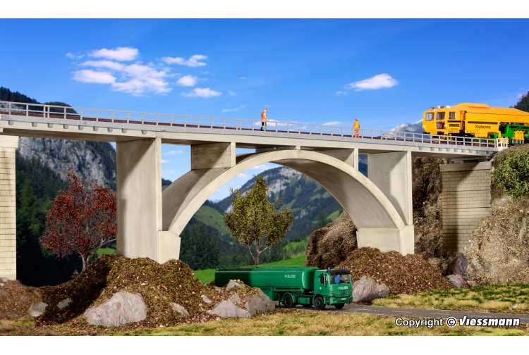 Kibri 39740 Concrete Arch Bridge Kit For OO/HO Model Railways