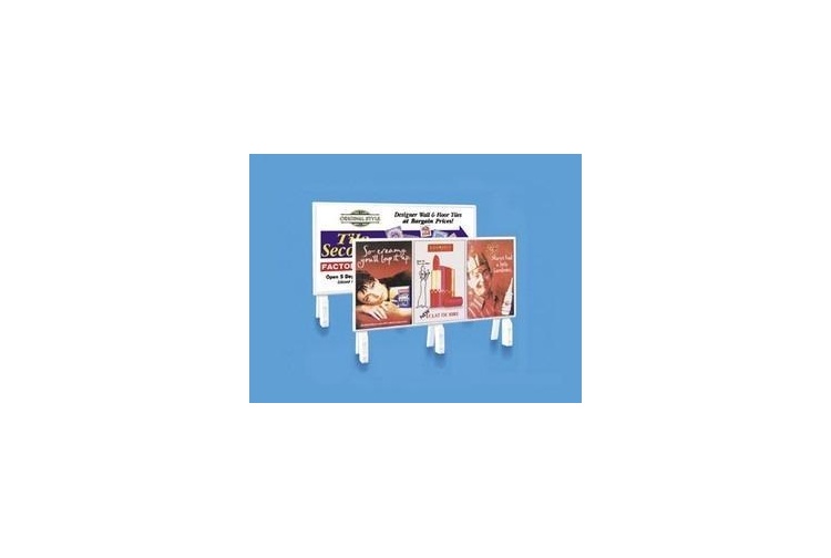 Modelscene OO gauge modern era hoardings