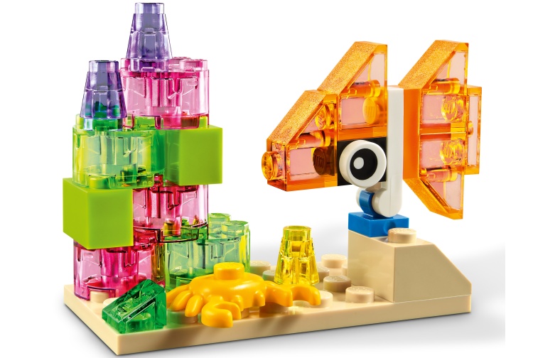 Lego 11013 Creative Transparent Bricks Fish