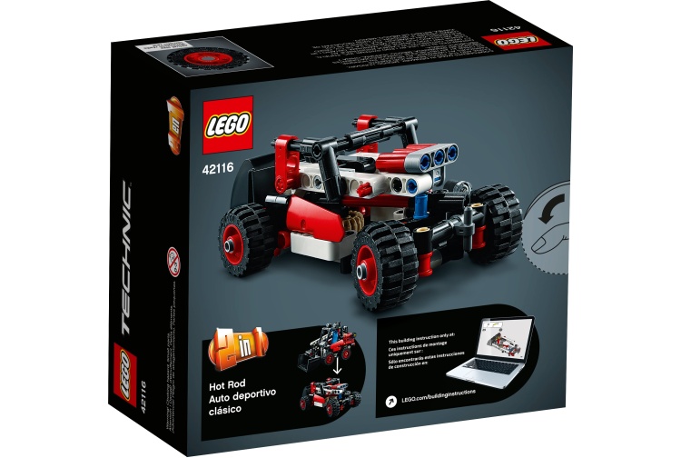Lego 42116 Skid Steer Loader Package Rear