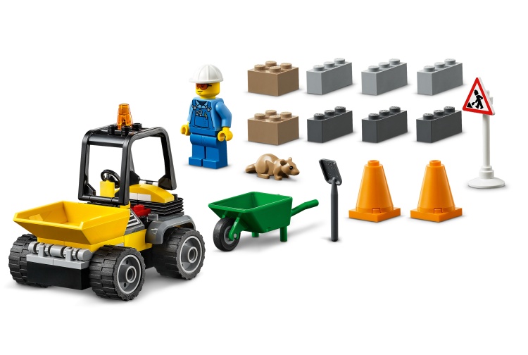 Lego 60284 Roadwork Truck