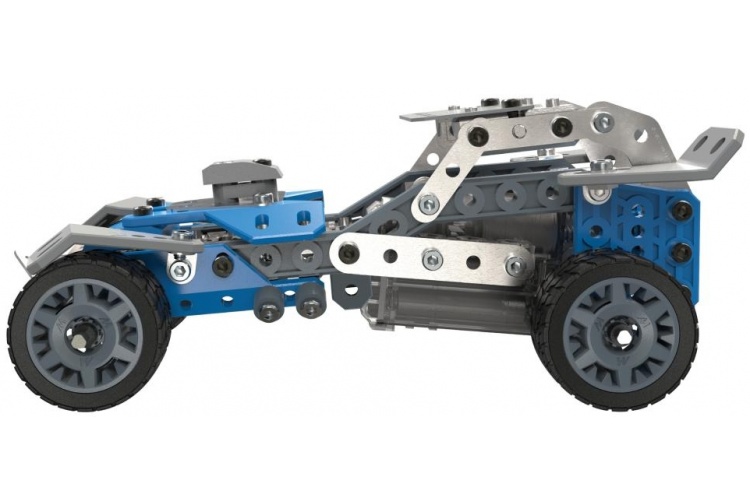 Meccano 18203 10 In 1 Rally Racer Model Vehicle Side