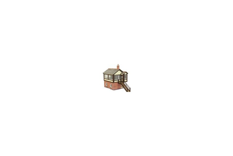 Metcalfe PO330 GWR Signal Box Card Kit Red Brick