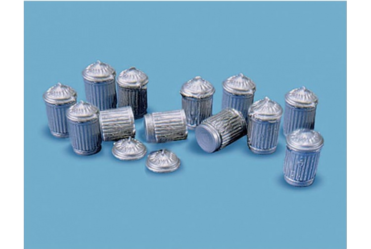 Modelscene 5083 OO Gauge Dustbins