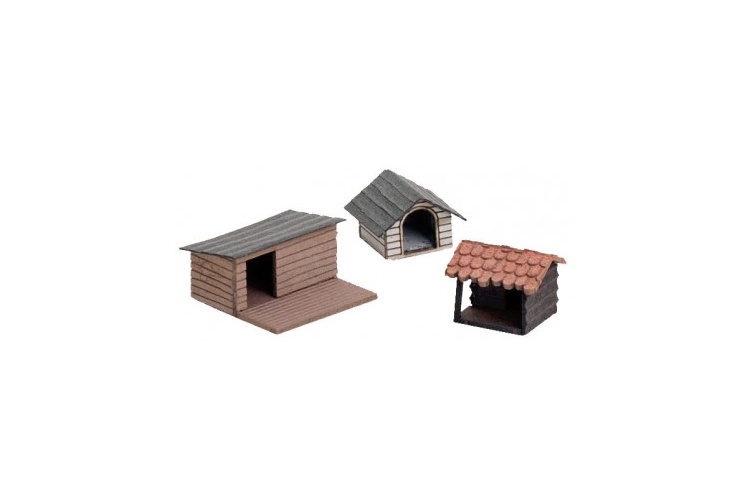 Noch 14364 Kennels Laser Cut Minis Kit 3