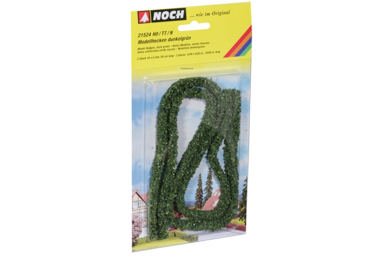 Noch 21524 Model Hedges Dark Green Box