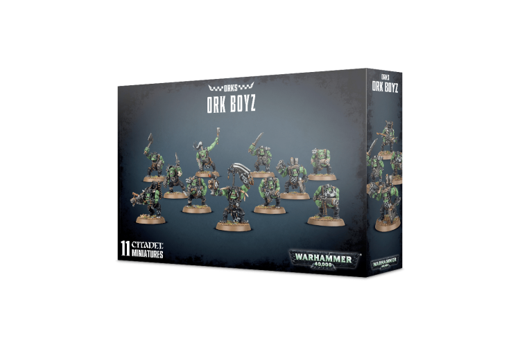 Warhammer 50-10 Ork Boyz