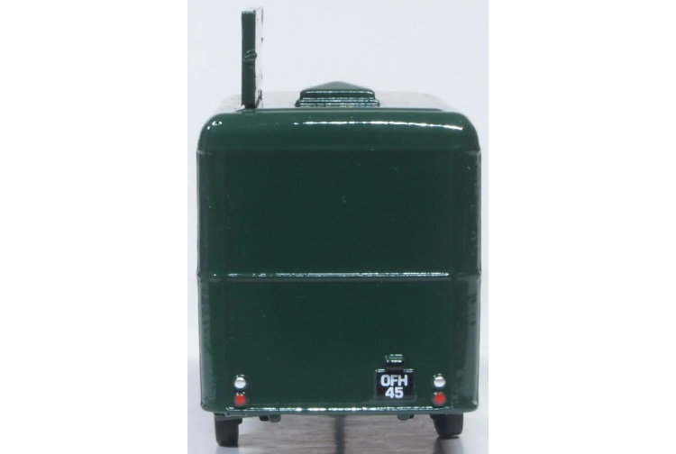 Oxford Diecast 76TR018 Mobile Trailer M.Manze Jellied Eels Rear