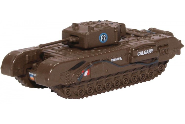 Oxford Diecast NCHT002 Churchill Tank 1st Canadian Army Brg Dieppe 1942
