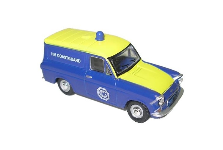 Oxford Diecast 76ANG021 Ford Anglia Van Coastguard