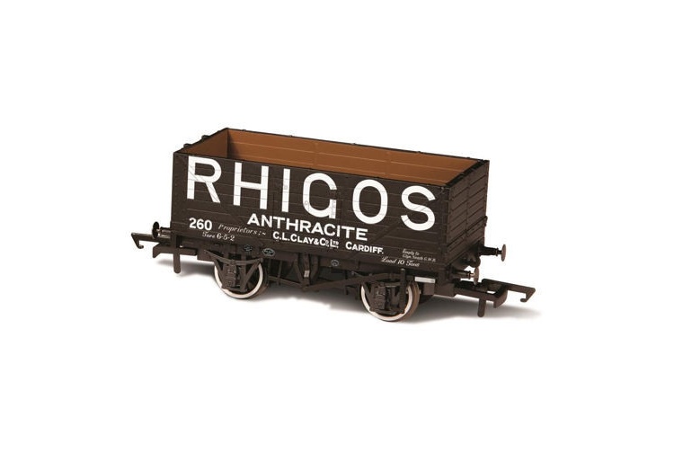 Oxford Rail OR76MW6001W OO Gauge 6 Plank Wagon LNER Weathered