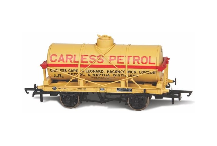 Oxford Rail OR76TK2002 Carless Naptha No10 Fuel Oil Tank Wagon 12 Ton