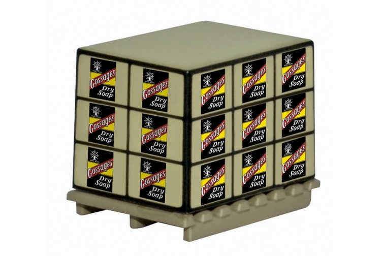 Oxford Diecast 76ACC009 Accessories Pallet Load Gossages Dry Soap