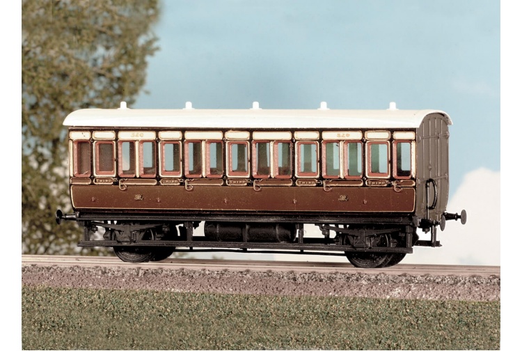 Parkside Models PC610 GWR 4 Wheel Coach Kit