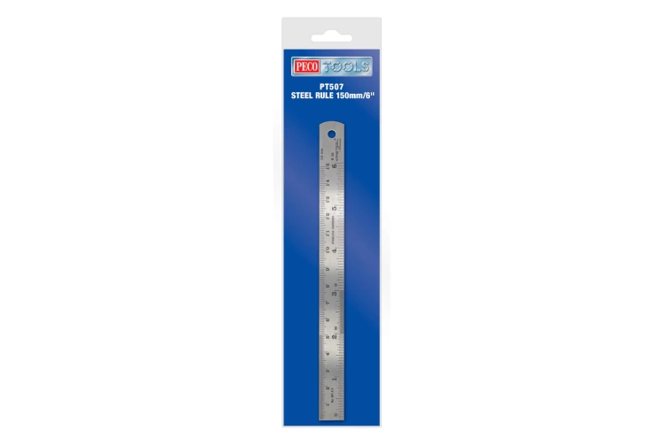 peco-pt507-steel-rule-150mm-6-inch