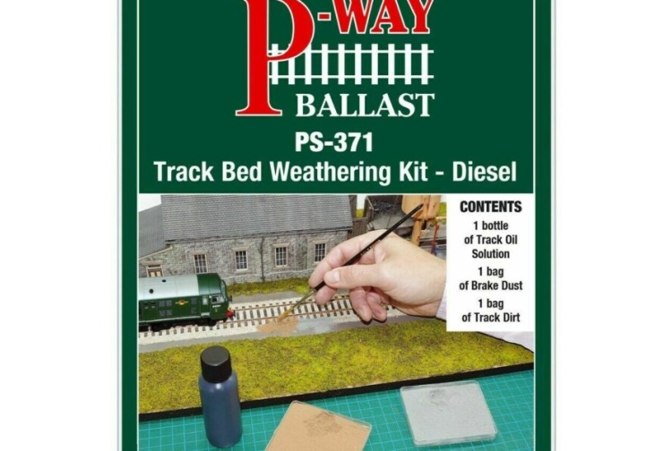 Peco PS-371 Track Bed Weathering Kit - Diesel