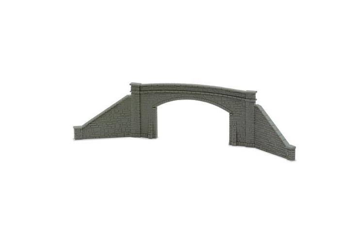 Peco NB-34 N Gauge Double Track Stone Road Bridge Sides (2)