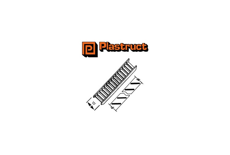 Plastruct 90662 (STAS-4) HO Scale Stairs White Styrene (1:100 Scale)