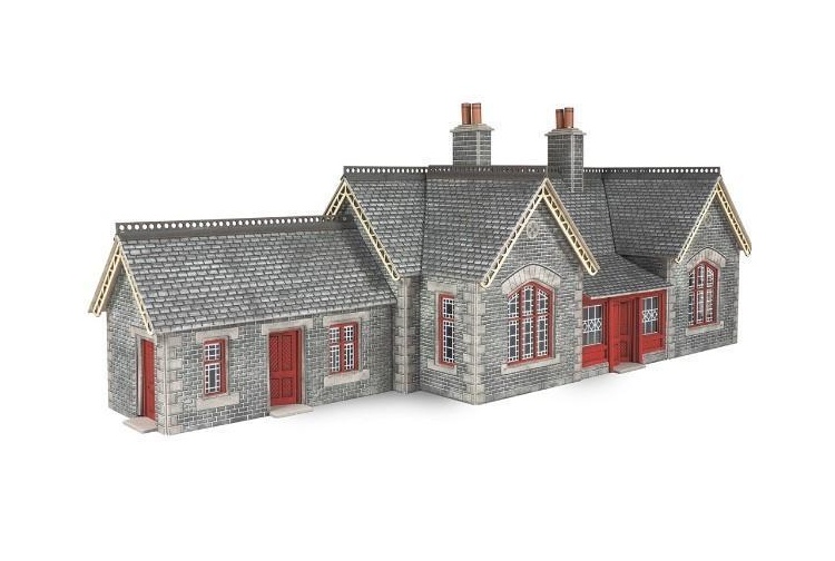 Metcalfe PO333 Settle-Carlisle Railway Station OO Gauge Card Kit