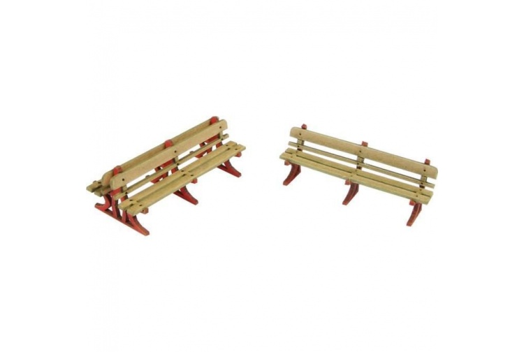 Metcalfe PO502 Platform Benches OO Gauge Card Kit