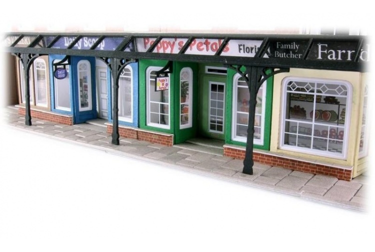 Metcalfe PO572 Arcade Shop Fronts Card Kit