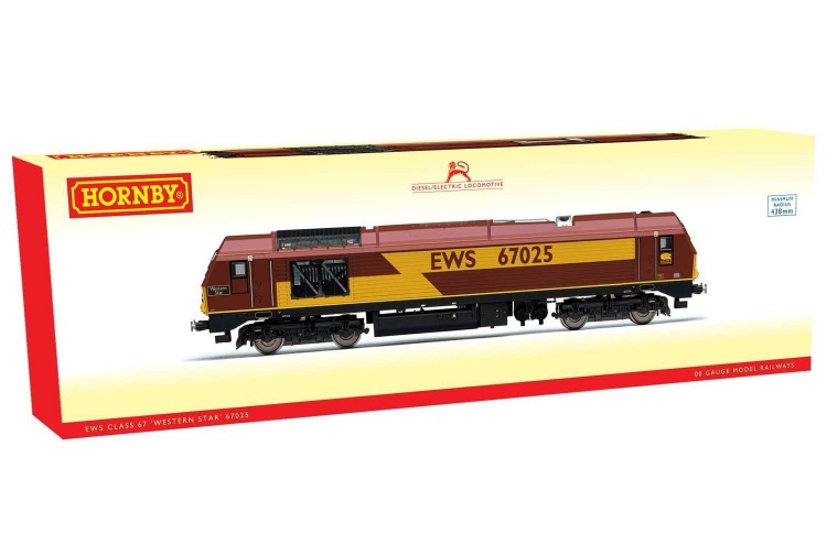 r3481 ews class 67 western star 67025 3d box