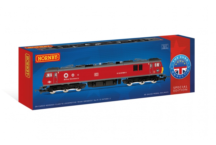 Hornby R3742F DB Cargo Romania, Class 92 Co-Co box