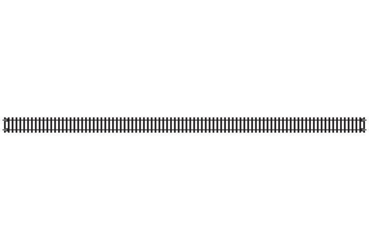 Hornby R603 Long Straight OO Gauge Railway Track 