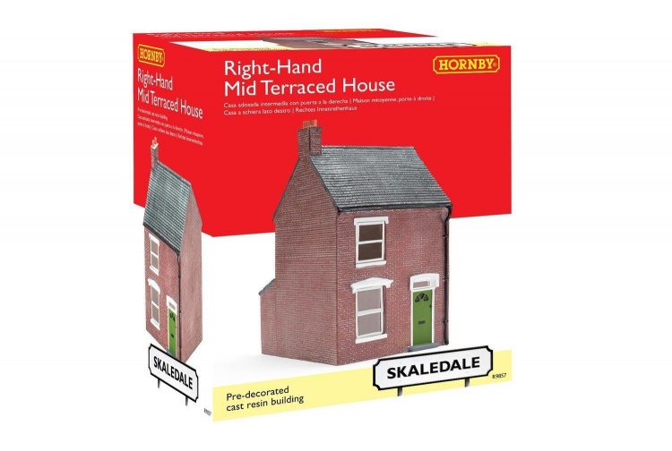 r9857 right hand mid terrace house 3d box