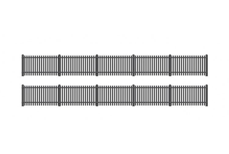 Ratio 422 GWR Black Station Fencing