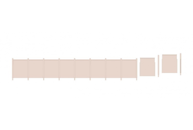 Ratio 429 Concrete Fencing Panels Kit