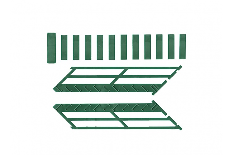 Ratio 142 Wooden Staircase OO Gauge Plastic Kit