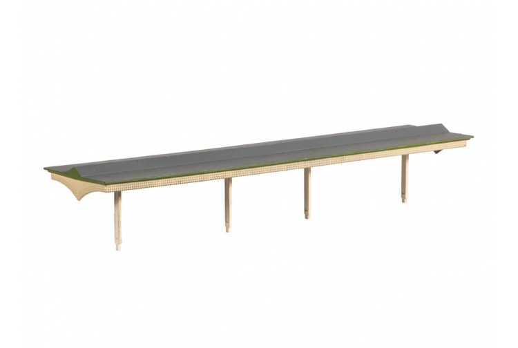 Ratio 225 N Gauge Flat Roof Platform Canopy Kit