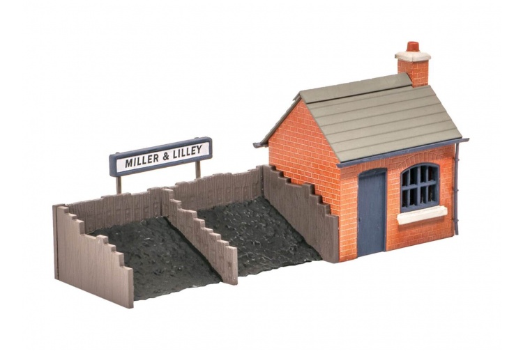 Ratio 532 Coal Depot Coal Staithes and Hut Kit