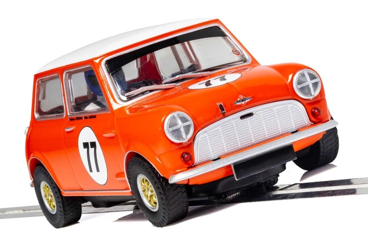 Scalextric c4154 Austin MINI Cooper S Andrew/Mike Jordan