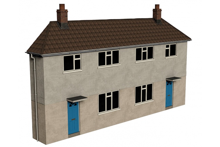 Scenecraft 44-0202 Low Relief Municipal Reinforced Concrete Housing