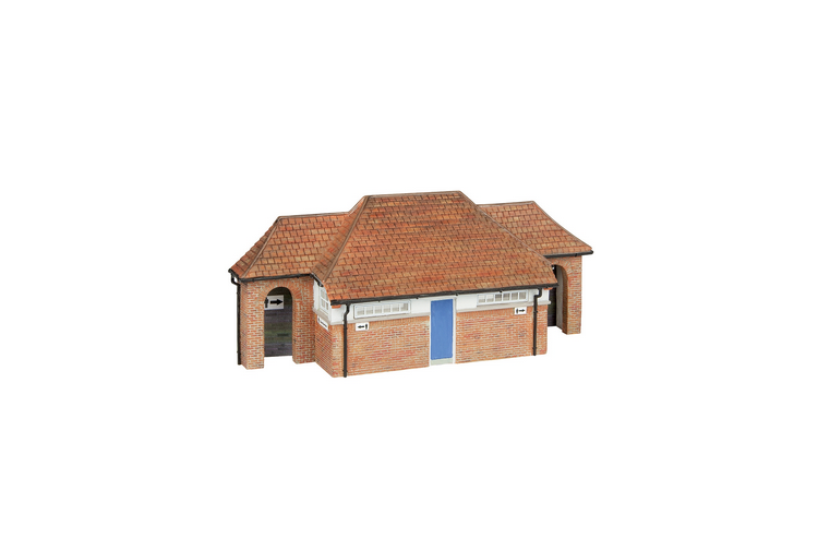 Bachmann Scenecraft 44-0209 Low Relief Pagoda Roof Toilet