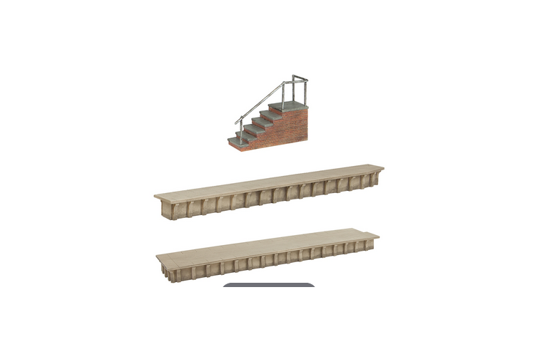 Bachmann Scenecraft 44-0127 Wigmore Halt Concrete Platform