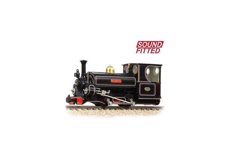 Bachmann 391-125SF Mainline Hunslet 0-4-0ST 'Blanche' Penrhyn Quarry Lined Black (Early) Sound Fitted