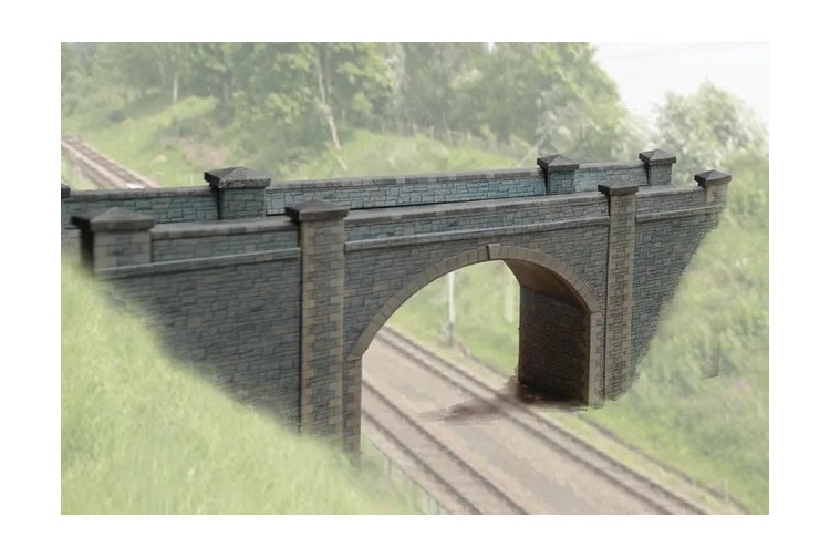 Superquick SQA16 Stone Bridge / Tunnel OO Gauge Card Kit Example Layout