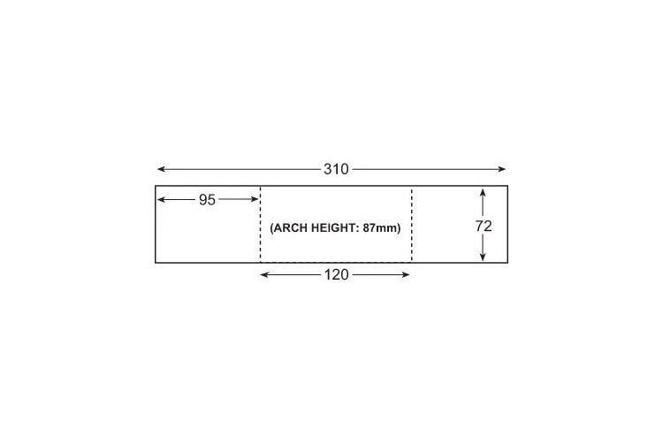 Superquick SQA16 Stone Bridge / Tunnel OO Gauge Card Kit Plan