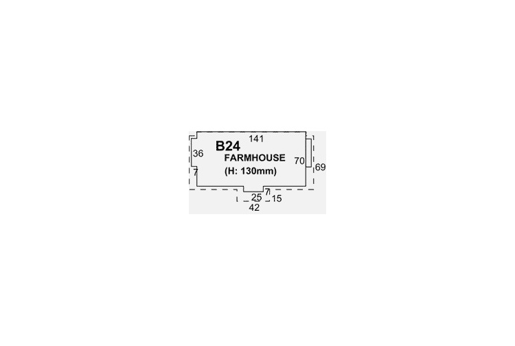 SuperQuick B24 Greystones Farmhouse PLan