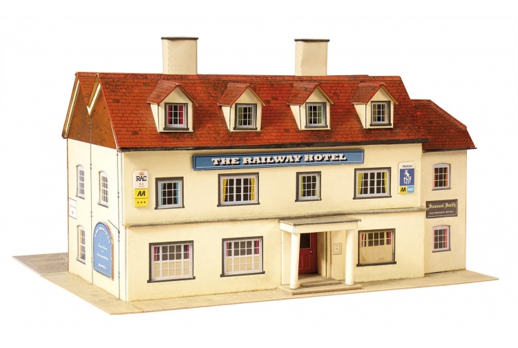 SuperQuick B33 The Railway Hotel OO Gauge Card Kit