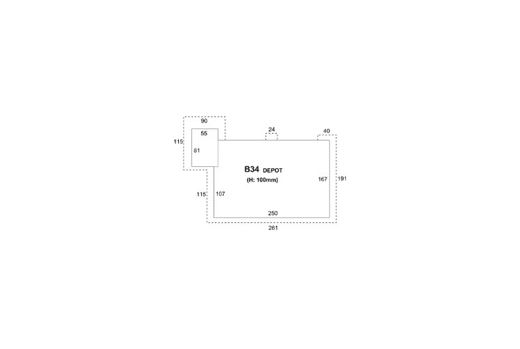 SuperQuick SQB34 Bus Depot / Fire Station / Hanger Plan