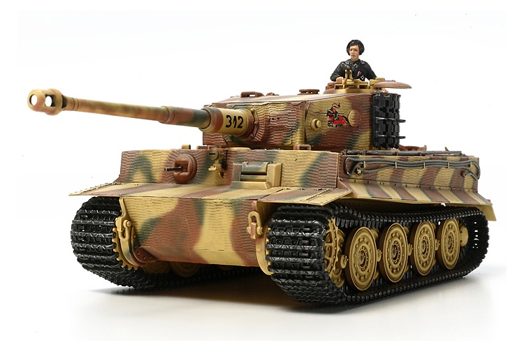 Tamiya 32575 1:48 Scale Model Kit German Tiger I Late Production