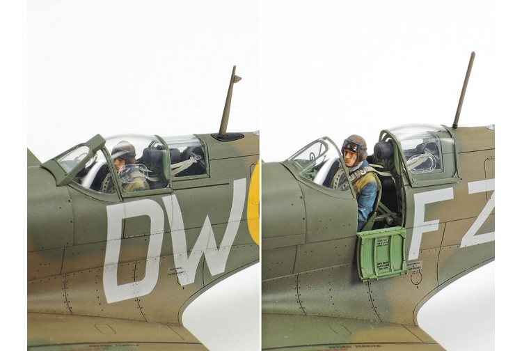 Tamiya 61119 Supermarine Spitfire Mk.I Cockpit Variations