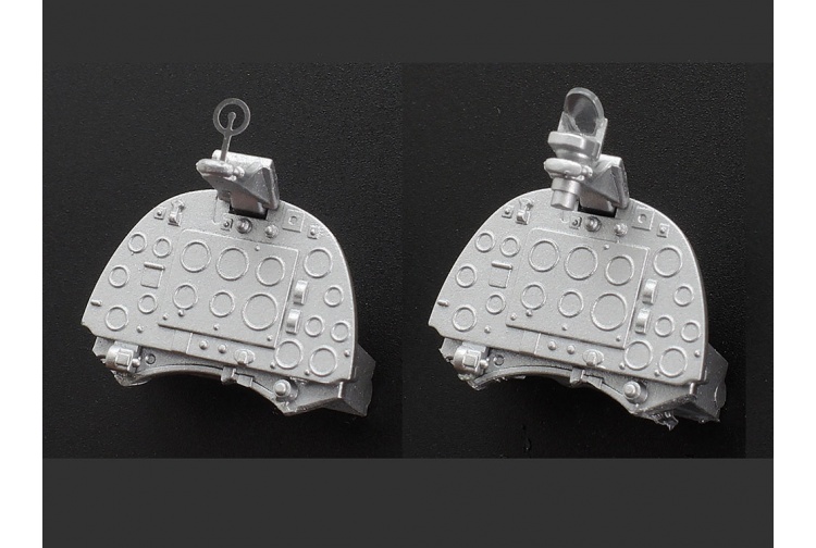 Tamiya 61119 Supermarine Spitfire Mk.I Dashboard Variations