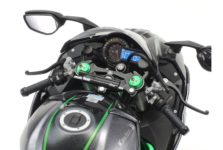 Tamiya 14136 Kawasaki Ninja H2 Carbon 1:12 Scale Plastic Model Bike Kit pic5